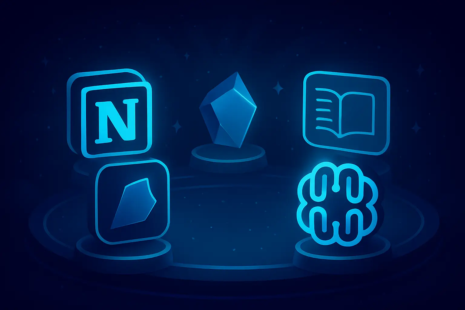 Notion vs Obsidian vs NotebookLM vs Rescroll: Which Is the Best Second Brain in 2025?